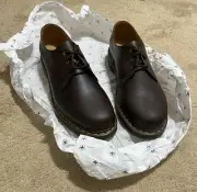 Doc Martens 1461 Dark Brown Oxford Ankle Boots Size 14 US