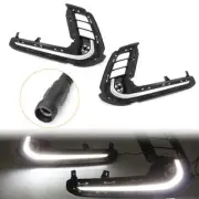 For Hyundai Elantra 2017- 2018 Pair LED Daytime Running Fog Lights Lamp DRL