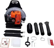 Ｂｅｓｇａ Gas Backpack Leaf Blower Snow Blower Ergonomic Grass Lawn Blower for Yard Lawn Care