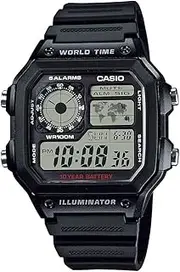 [Casio] AUTO ILLUM AE1200WH-1A