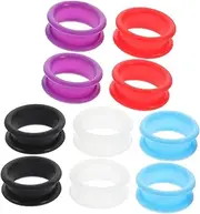 Pet Scissors Finger Guards 10pcs Silicone Shear Ring Inserts Comfortable and Safe for Dog Grooming Scissor Use