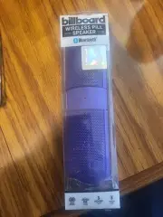 Billboard Wireless Bluetooth Pill Speaker Purple Model BB2430 New With Box
