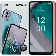 Nokia C32 4G/LTE Beach Pink 64GB + 3GB Dual-SIM Factory Unlocked Global NEW