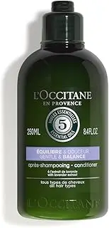 L'OCCITANE Gentle Balance Hair Conditioner - Silicone-Free - Sulphate-free - Hair Gently Detangling - For Frequent Use - 250 ml