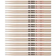 12 Pairs Vic Firth 8D Nylon Tip American Classic Hickory 8DN Drumsticks Brick