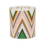 [MISSONI] MISSONI Chevron print glass scented candle Home One Size One Size Multicolor