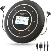 C105 Portable CD Player Bluetooth and FM Transmitter Rechargeable Compact CD