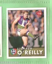1996 AFL SELECT STICKER #110 STEPHEN O'REILLY, FREMANTLE DOCKERS
