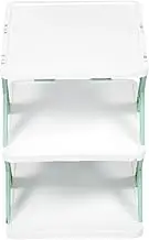Ciieeo Space-Saving Folding Shoe Rack Dormitory Shoes Shelf Multi-Layer Storage Holder for of Shoes Practical Material Australian Home Dec
