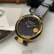 VERSUS VERSACE 凡賽斯女錶 36mm 寶藍圓形精鋼錶殼 黑色幾何線條錶面款 VV00294