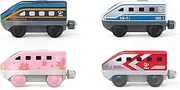 Battery Powered Inter-City Loco, 4 Pack