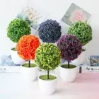 Snowball Artificial Plants Bonsai Creative Simulation Fake Flowers