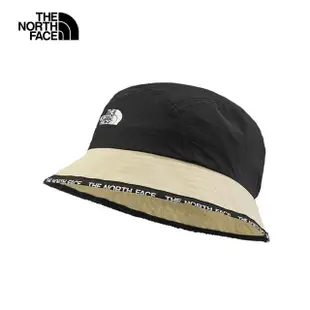 【The North Face】TNF 戶外帽 CYPRESS BUCKET 男女 黑卡其(NF0A7WHA3X4)