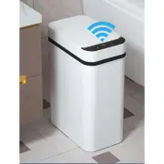 2.5 Gallon Smart Trash Can Sensor Motion - Touchless Bathroom Trash Can - Skinny