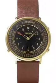 SEIKO Metronome Watch Dark Brown SMW001A Standard Line With Box From Japan NEW