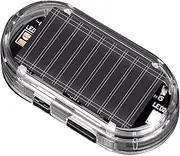 Maciun Solar Power Anti Theft Car Light - Automotive LED Warning Lamp,Simulated Alarm Anti-Theft Security Automotive Interior Safety Light for Car Accessories