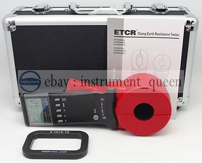 ETCR2100A+ Digital Clamp On Ground Earth Resistance Tester Meter 1-199Ω