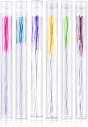 [BIGTEDDY] 360PCS Six Color Earrings Ear Hole Dirt Floss Cleaning Line Piercing Cleaner