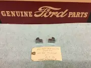 1961 Ford Thunderbird NOS Visor Clips C1SB-6304131-A ( 1 pair )
