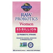 Garden of Life, RAW Probiotics, Women, 85 Billion, 90 Vegetarian Capsules