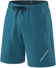 [Generic] Athletic Works Shorts Comfortable Quick Drying Fashion Casual Shorts Fitness Pants Running Pants Men Shorts Stretch