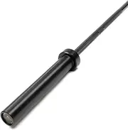 Women's Remarkables Bar 15kg Olympic Barbell Black Zinc - Bushing