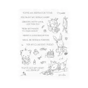 My Favorite Things Clear Stamp Set - Crafty Companions*