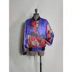 90S VINTAGE PICASSO SOUVENIR JACKET/ BLUE 90年代古著 畢卡索紀念品 外套 藍