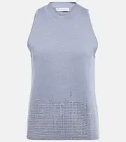[JW Anderson] JW Anderson Embellished wool top UK 6 grey