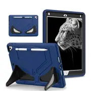 Nevenka Tablet Case Rugged with Kickstand for iPad 6th/5th Generation 2018/2017-NavyBlue