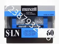 在飛比找Yahoo!奇摩拍賣優惠-maxell S-LN 60 空白磁帶（日本制造60分鐘空白