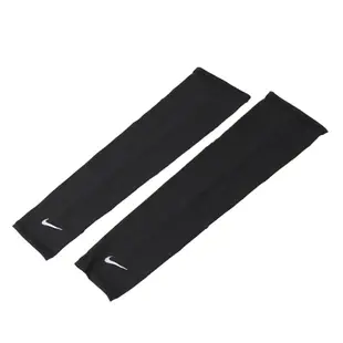 Nike 臂套 UV Running Sleeves 男女款 黑 袖套 運動 防曬 反光Logo N1004268-042