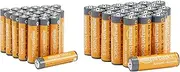 Amazon Basics 48 Count AA & AAA High-Performance Batteries Value Pack - 24 Double AA Batteries and 24 Triple AAA Batteries (48 Count)