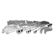 201 Piece Heavy Duty SAE & Metric Case Socket Wrench Drive Mechanics Tool Set