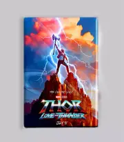 THOR LOVE AND THUNDER / TEASER - 2" x 3" MOVIE POSTER MAGNET (marvel 4 2022 &)