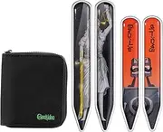 [Geekidoc] Stainless Steel Collar Stays for Men | Collar Insert Set Made with Surgical Grade Stainless Steel