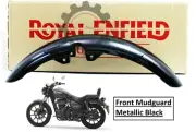 Royal Enfield Front Mudguard Metallic Black Fit For Meteor 350cc (for: Royal Enfield)