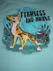 XXS Simba Lion King Green Disney Tee Shirt NWT Fearless & Brave