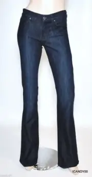 Nwt 7 For All Mankind Bootcut Leg Jeans Denim Pants Crystal/Lake Hollywood 27
