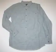 DC Shoes Mens Mikey Taylor Mesa Button Up Woven Long Sleeve Shirt Medium