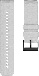 NPKNGZTATW 24mm Width Silicone Watch Strap Compatible With SUUNTO 9 Baro Band Sport Silicone Repalcement Wristband Compatible With SUUNTO Watch strap