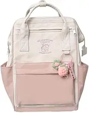 [HACODAN] Kawaii Backpack Japanese Aesthetic Schoolbag for Girls High School Book Bags Back to School Large Capacity