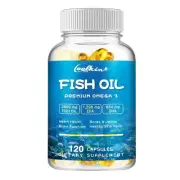 Fish Oil Premium Omega 3 - EPA & DHA - Improves Digestion, Improve Immunity