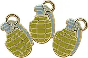 [Novel Merk] Army Icons Lapel Pin, Hat Pin & Tie Tack Set - with Clutch Back