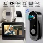 Wireless Video Door Bell Phone Intercom System Monitor Doorbell Camera Kit