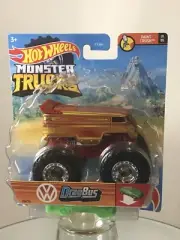 Hot Wheels Monster Trucks Drag Bus Paint Crush #1/5 L50