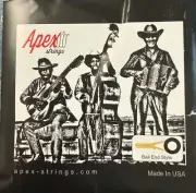 Apex® Hyper Elliptical Stainless SteelCryo "Fara Fara" Bajo Strings BALL END
