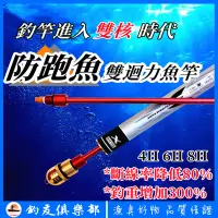 在飛比找蝦皮商城精選優惠-【釣友俱樂部】防跑魚釣竿 魚竿 台釣竿 鰱鱅竿 休閑黑坑 大