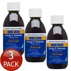 3 x Gold Cross Senega & Ammonia Chesty Throat Relief Cough Liquid Syrup 500mL
