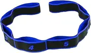 STARTIST 8 Segment Yoga Stretching Strap Resistance Band Home Gym Fitness Tool Workout Exercise Band for Leg Upper Lower Body Training